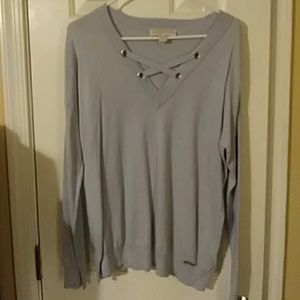 Light blue light weight sweater